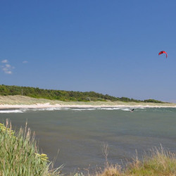 Kitesurfing Boderne Strand Bornholm