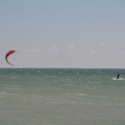 Kitesurfing Boderne Strand Bornholm