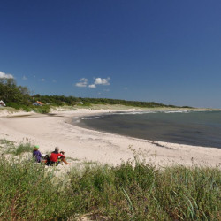 Kitesurfing Boderne Strand Bornholm