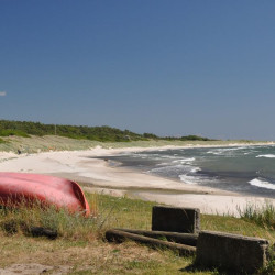 Kitesurfing Boderne Strand Bornholm