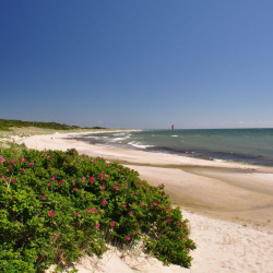 Kitesurfing Boderne Strand Bornholm