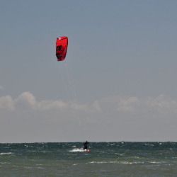 Kitesurfing Boderne Strand Bornholm