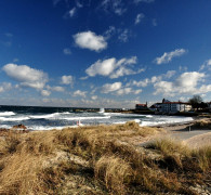 Bornholm Allinge bei Sturm