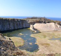 Steinbruch in Vang