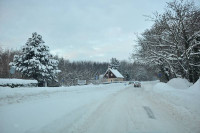 Bornholm sne Billeder - Bornholm Schnee Foto