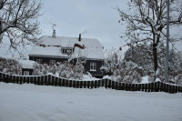 Bornholm sne Billeder - Bornholm Schnee Foto