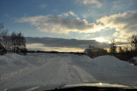 Bornholm sne Billeder - Bornholm Schnee Foto