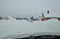 Bornholm sne Billeder - Bornholm Schnee Foto