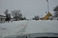 Bornholm sne Billeder - Bornholm Schnee Foto