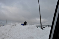 Bornholm sne Billeder - Bornholm Schnee Foto