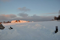 Bornholm sne Billeder - Bornholm Schnee Foto