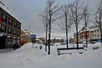 Bornholm sne Billeder - Bornholm Schnee Foto