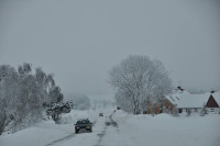 Bornholm sne Billeder - Bornholm Schnee Foto