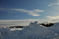 Bornholm sne Billeder - Bornholm Schnee Foto