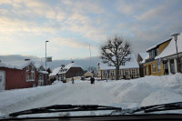 Bornholm sne Billeder - Bornholm Schnee Foto