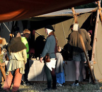 Feuernacht im Mittelaltercenter auf Bornholm