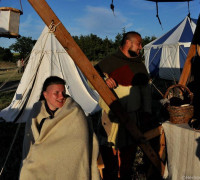 Feuernacht im Mittelaltercenter auf Bornholm