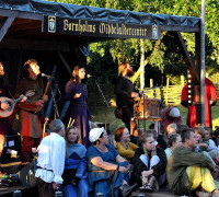 Feuernacht im Mittelaltercenter auf Bornholm