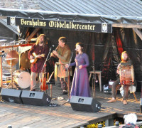 Feuernacht im Mittelaltercenter auf Bornholm