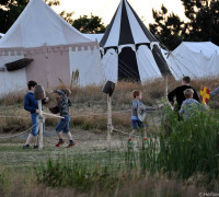 Feuernacht im Mittelaltercenter auf Bornholm