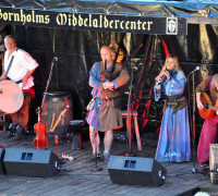 Feuernacht im Mittelaltercenter auf Bornholm