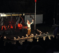 Feuernacht im Mittelaltercenter auf Bornholm