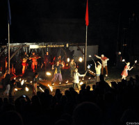 Feuernacht im Mittelaltercenter auf Bornholm