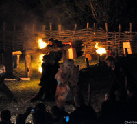 Feuernacht im Mittelaltercenter auf Bornholm