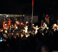 Feuernacht im Mittelaltercenter auf Bornholm