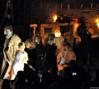 Feuernacht im Mittelaltercenter auf Bornholm