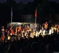 Feuernacht im Mittelaltercenter auf Bornholm