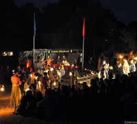 Feuernacht im Mittelaltercenter auf Bornholm