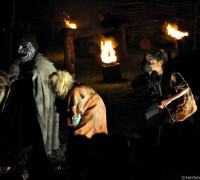 Feuernacht im Mittelaltercenter auf Bornholm