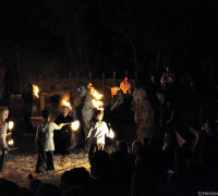 Feuernacht im Mittelaltercenter auf Bornholm