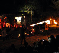 Feuernacht im Mittelaltercenter auf Bornholm