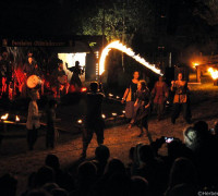 Feuernacht im Mittelaltercenter auf Bornholm