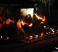 Feuernacht im Mittelaltercenter auf Bornholm