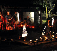 Feuernacht im Mittelaltercenter auf Bornholm